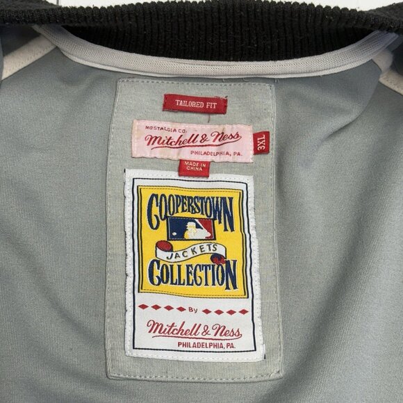 Cooperstown Mitchell & Ness San Fransisco Giants Sweatshirt Mens 3XL Zip - Picture 14 of 16